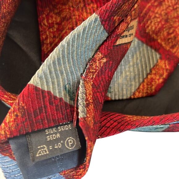 Ermenegildo Zegna:MENS LUXURY 100% Silk Neck Tie - Picture 5 of 8